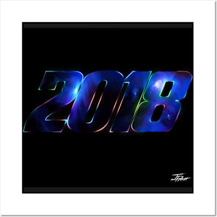 2018 - Digital art shirt Posters and Art